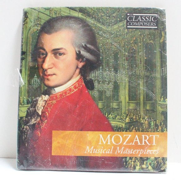 1 Mozart Musical Masterpiece -1 Bach Baroque Masterpiece Sealed Unopened CDs - Picture 3 of 12